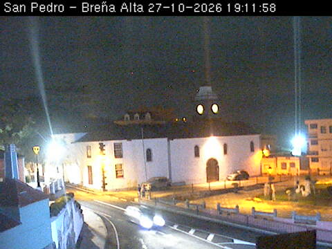 Breña Alta: imagen en directo de la cámara «San Pedro»